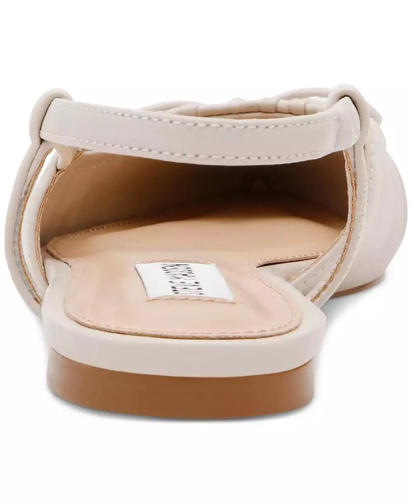 Steve Madden Women's Laylah Pointed-Toe Pleated Slingback Flats 3