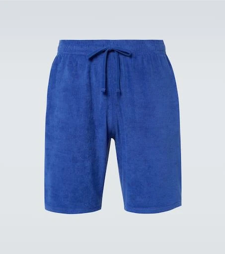 Vilebrequin Cotton-blend terry Bermuda shorts 1