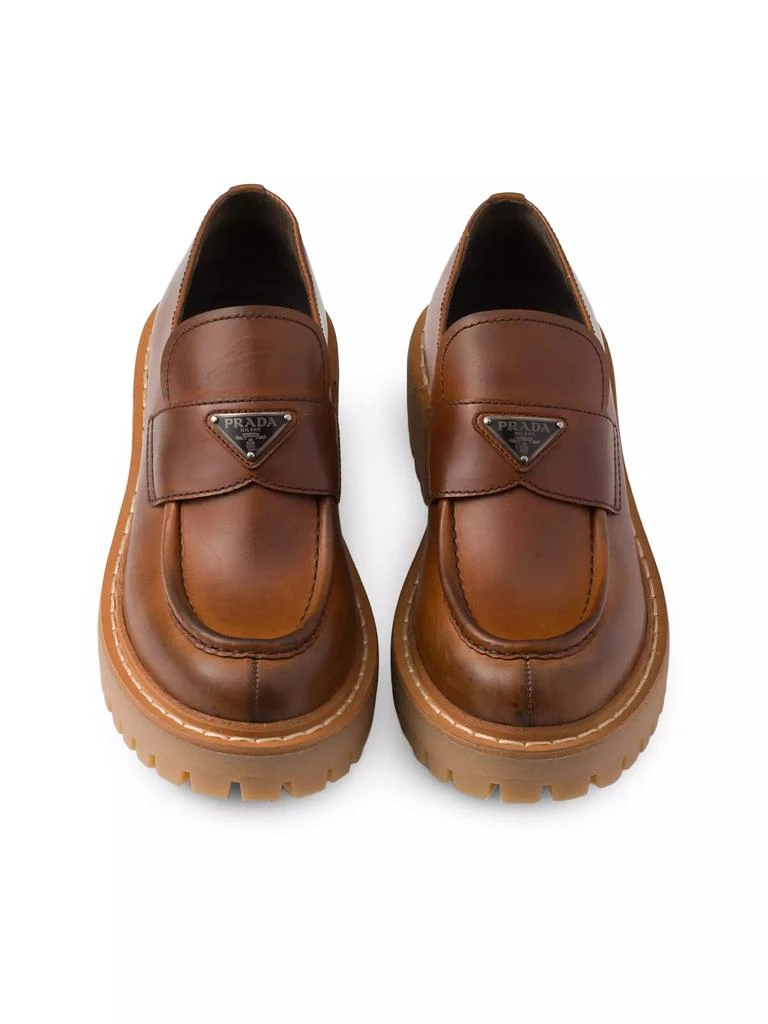 Prada Leather Loafers 2