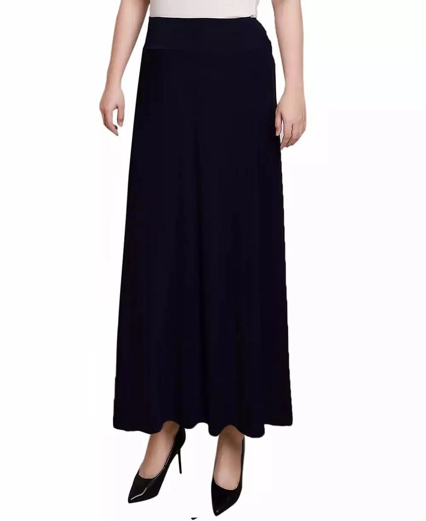 NY Collection Petite Wide Yoked Maxi Skirt 3