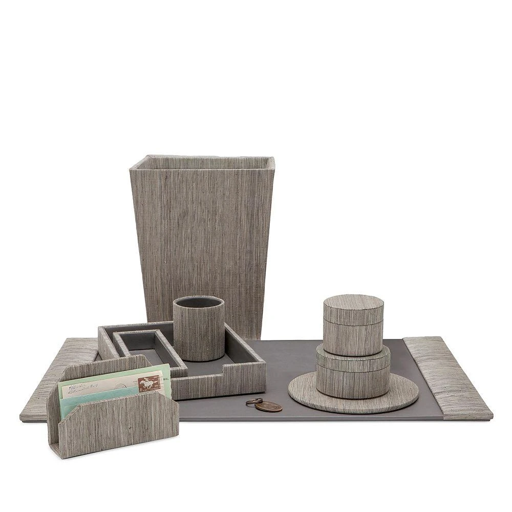 Pigeon
Poodle Napali Poly Hemp Desk Accessories, Set of 4 1