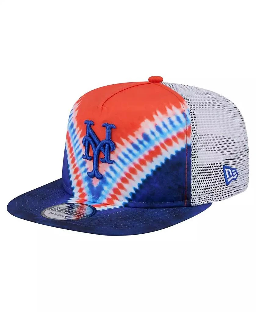 New Era Men's New York Mets Tie-Dye Golfer Trucker Adjustable Hat 1