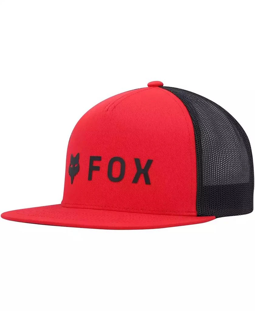 Fox Men's Red Absolute Mesh Snapback Hat 1