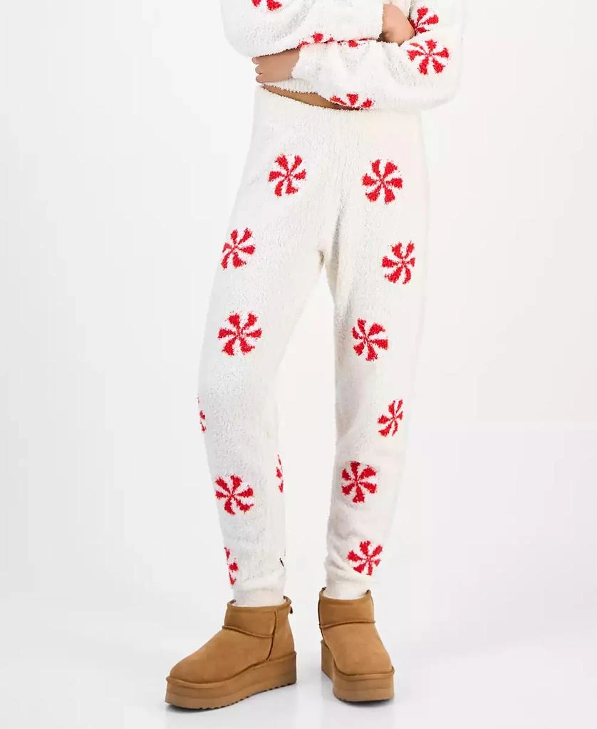Planet Heart Juniors' Teddy-Knit Jogger Pants 3