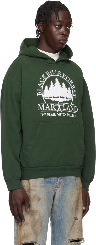 Online Ceramics Green The Blair Witch 'Black Hills Forest Map' Hoodie