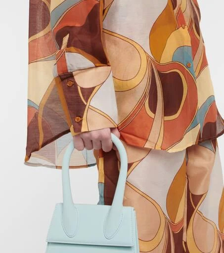 SIR. Printed cotton and silk shirt 5