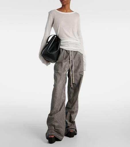 Rick Owens Geth cotton wide-leg pants 2