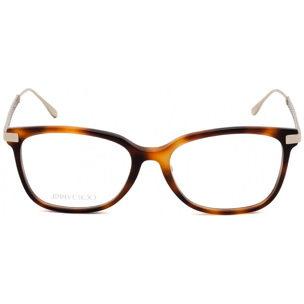 Jimmy Choo Jimmy Choo Women's Eyeglasses - Clear Demo Lens Havana/Gold Frame | JC 236/F 0086 00 2