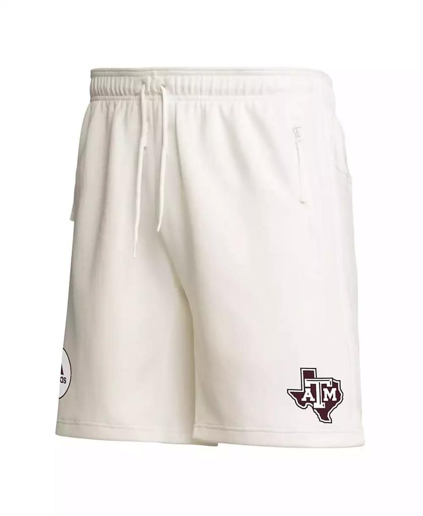 Adidas Men's Cream Texas A&M Aggies Zero Dye AEROREADY Shorts