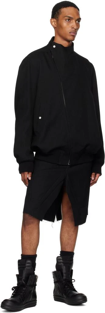 Rick Owens Black Concordians Flight Jacket 4