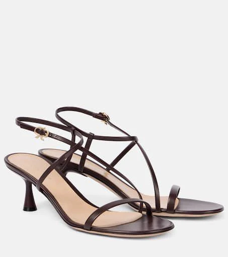 Gianvito Rossi 55 leather sandals 1