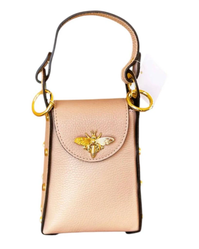 Jijou Capri Jijou Capri - Women
s Bumblebee Leather Cellphone Case Bag