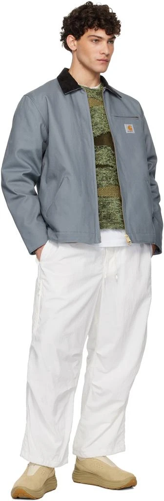 Carhartt WIP Blue Winter Detroit Jacket 4