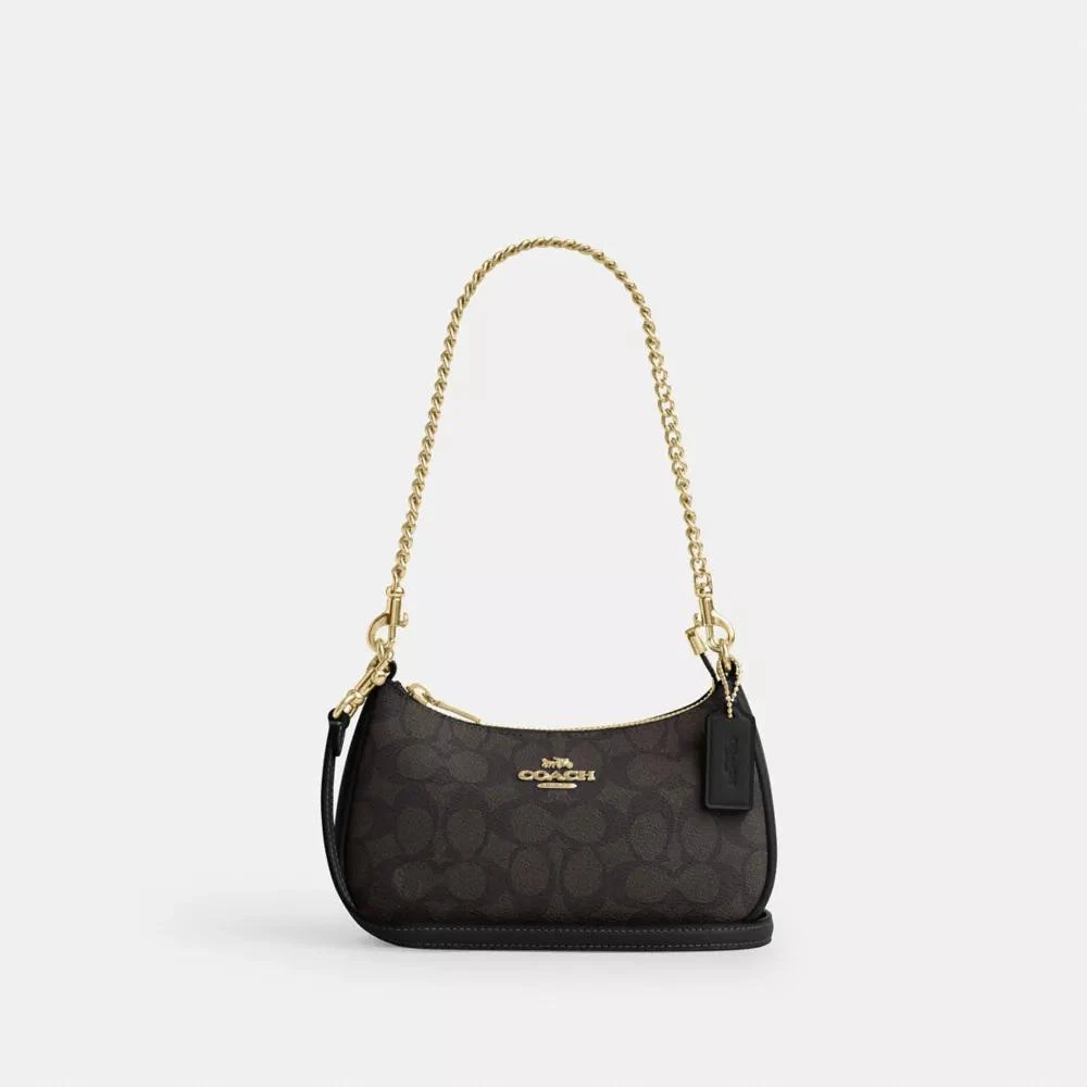 Coach Teri Mini Crossbody Bag In Signature Canvas 1