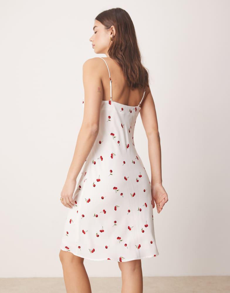 Shop Abercrombie & Fitch cami strap slip knee length dress