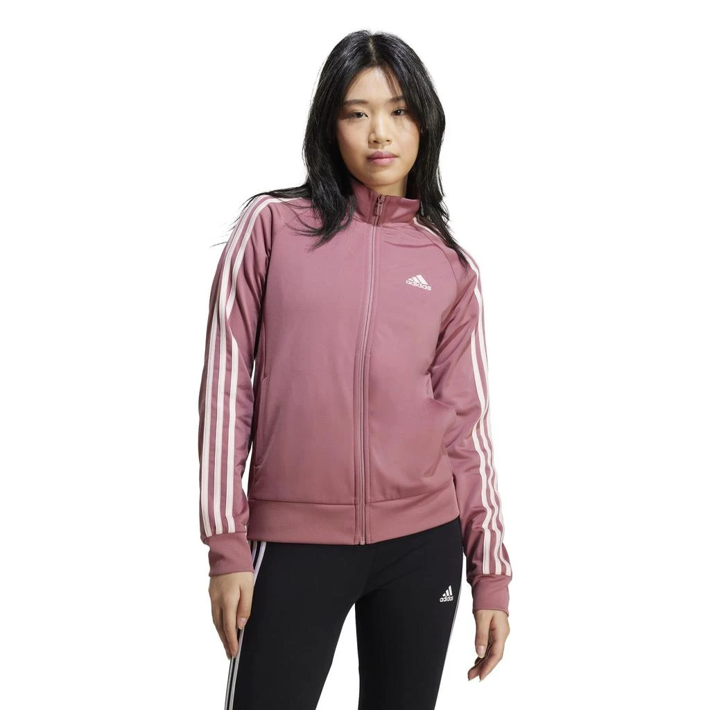 Adidas Primegreen Essentials Warm-Up Slim 3-Stripes Track Jacket 1