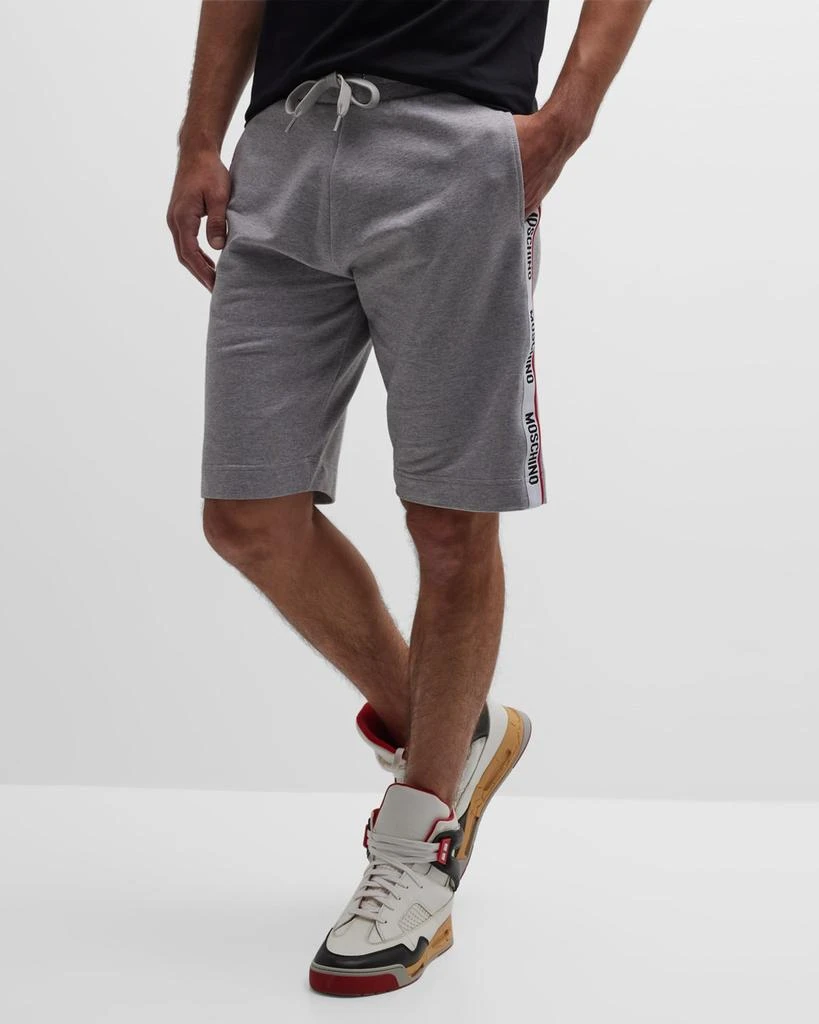 Moschino Men's Sweat Shorts with Side Taping 4