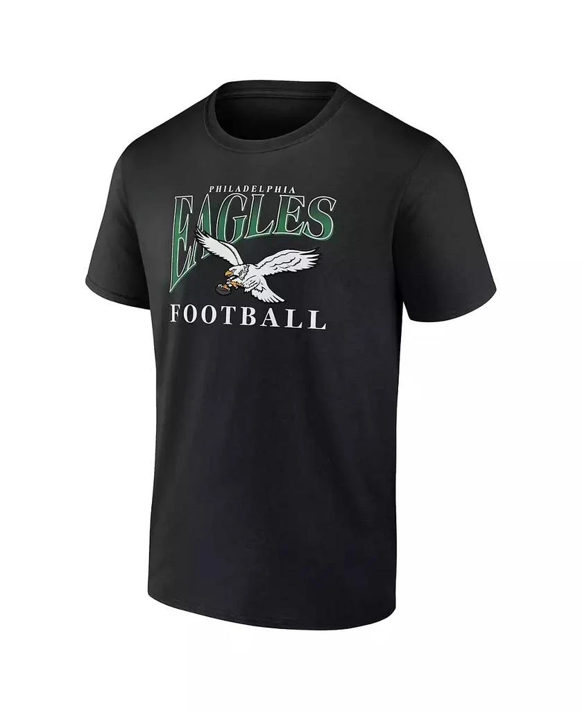 Fanatics Men's Black Philadelphia Eagles Football T-Shirt 2