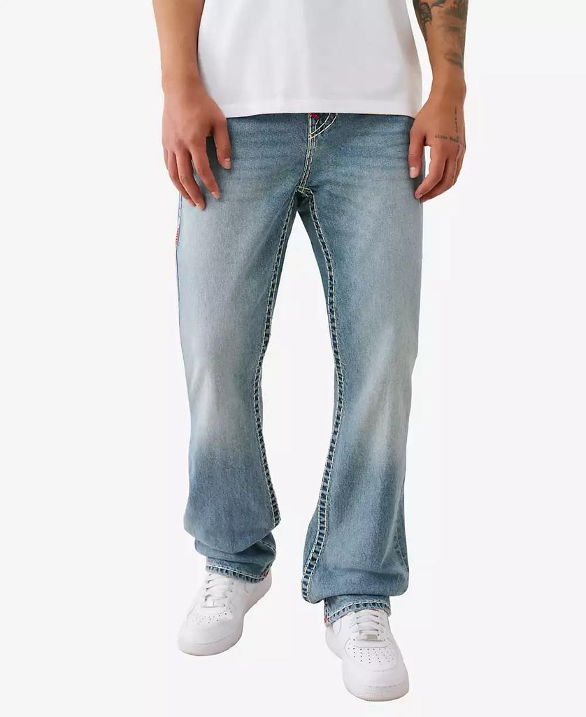 True Religion Men's Ricky Super T Mesh Flap Jeans