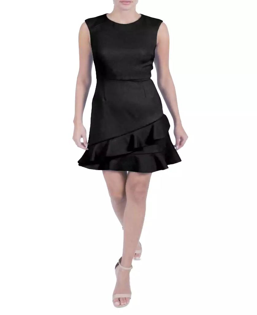 julia jordan Women's Ruffled Cocktail Dress