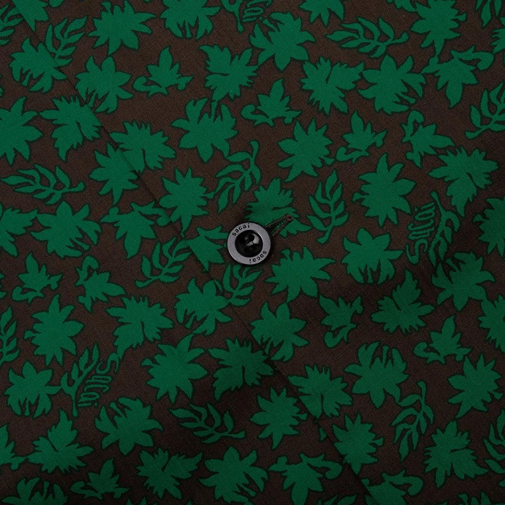 Sacai Floral Print Shirt - Green 4