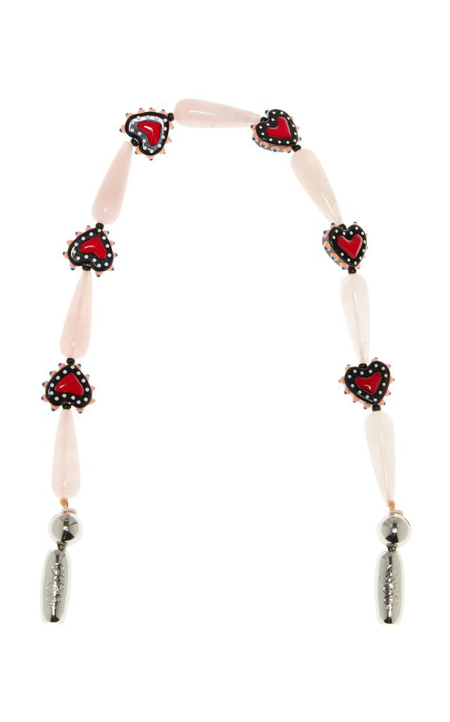 Ossa Ossa Western Heart Phone Strap Wristlet - Moda Operandi