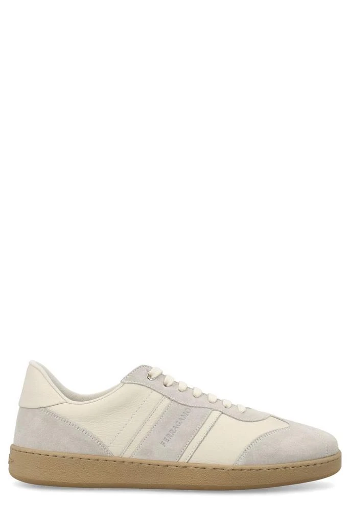 Salvatore Ferragamo Ferragamo Panelled Low-Top Sneakers 1