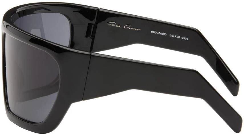 Rick Owens Black Porterville Davis Sunglasses 3