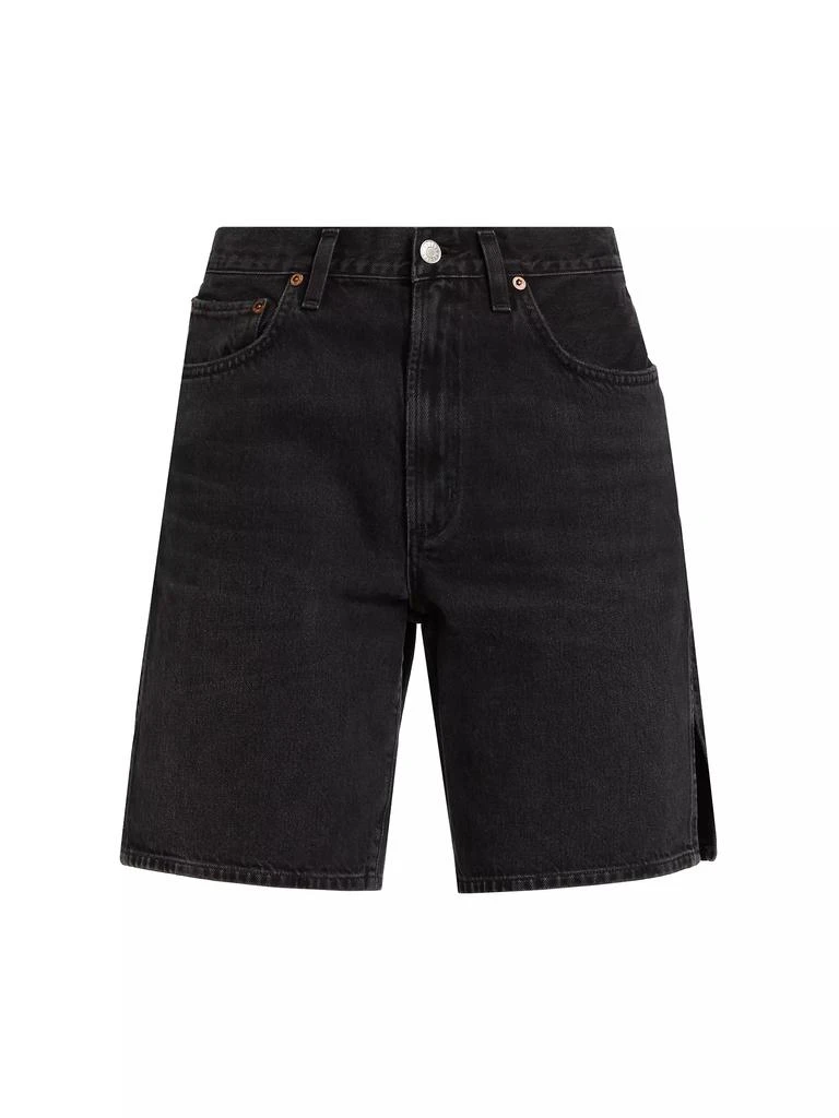 AGOLDE Vida High-Rise Split Jean Shorts 1