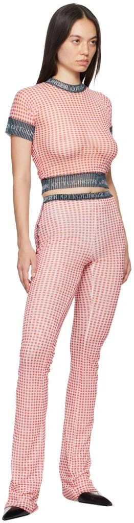 Ottolinger Red Check Lounge Pants 4