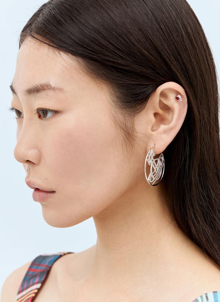 Vivienne Westwood Eloisa Hoop Earrings