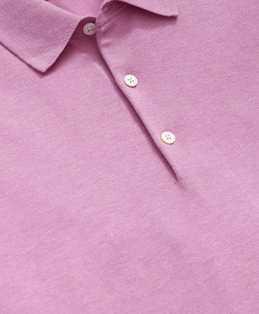 Brooks Brothers Supima® Cotton Short-Sleeve Polo Sweater