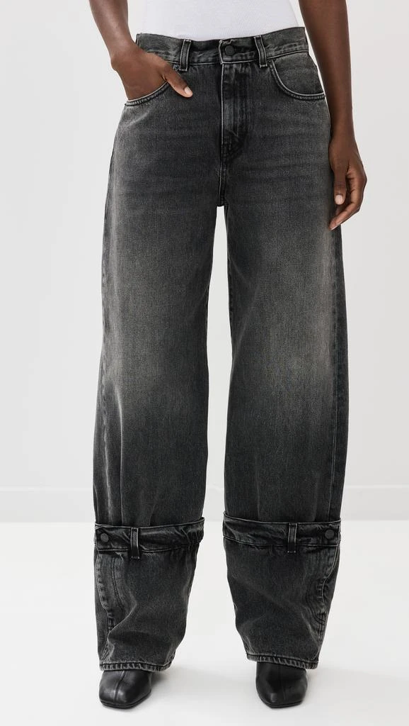 HAIKURE Hurley Medium Black Jeans 6