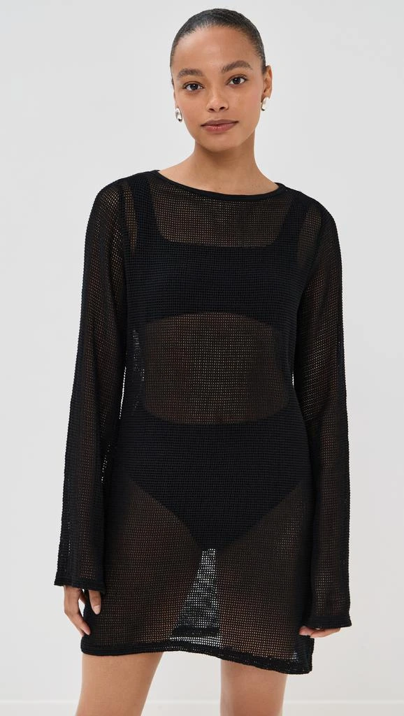 LE BOP Biarritz Long Sleeve Mini Coverup 6