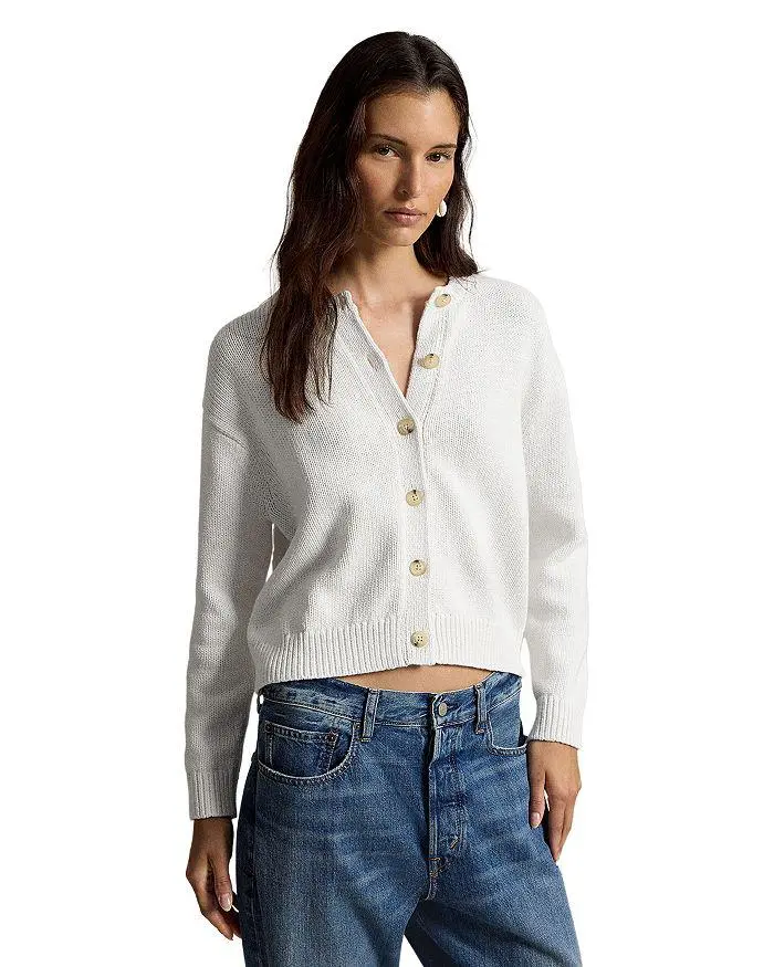 Ralph Lauren Crewneck Cardigan Sweater