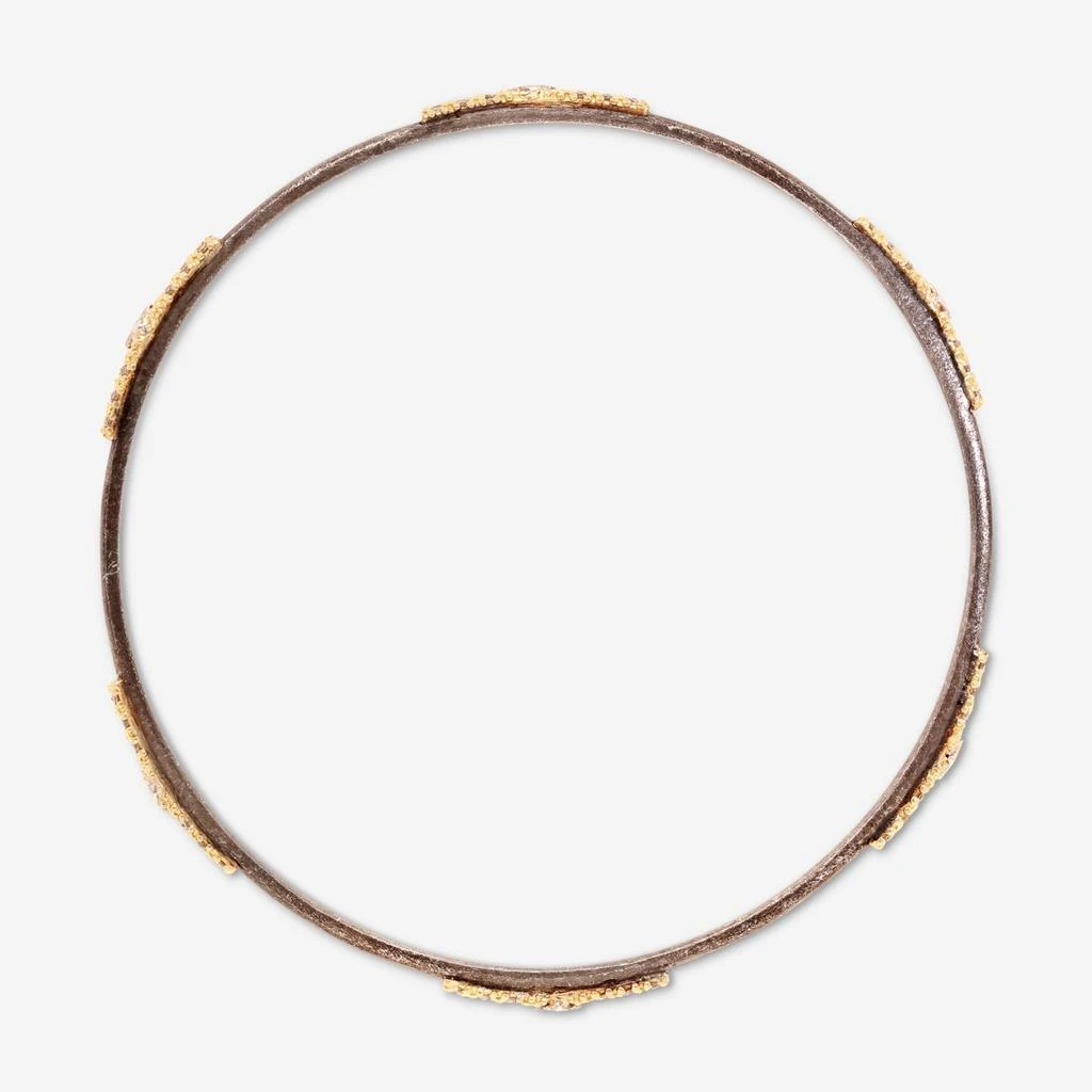 Armenta Armenta Old World 18K Gold & Grey Sterling Silver Bracelet 16383 3