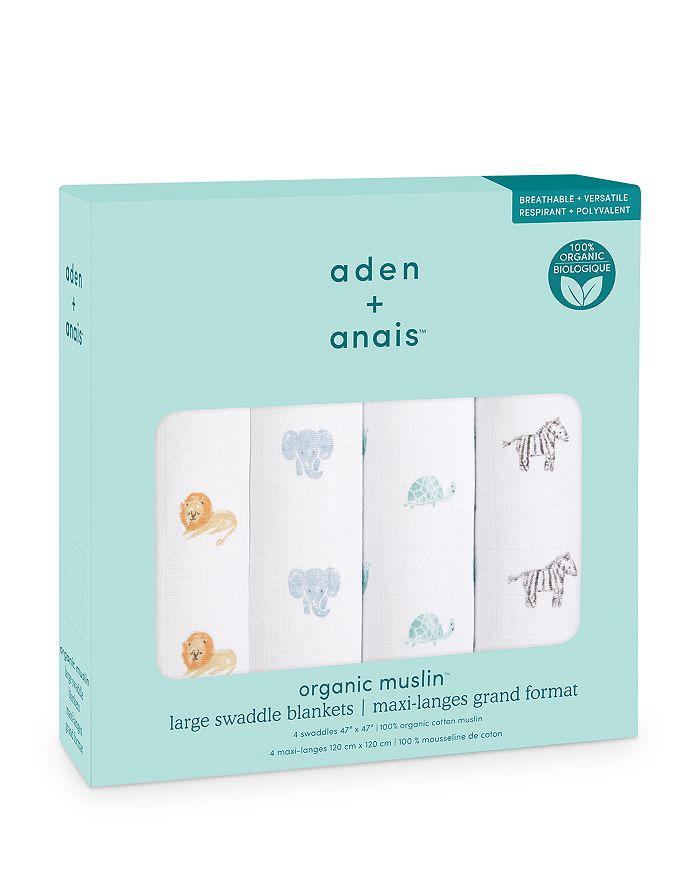 aden + anais 4 Pk. Printed Classic Swaddles