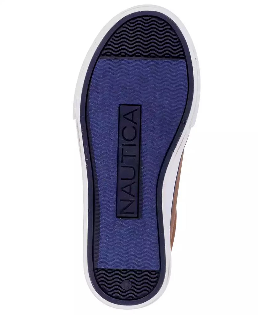 Nautica Little and Big Boys Lace Up Vulcanized Sneaker 4