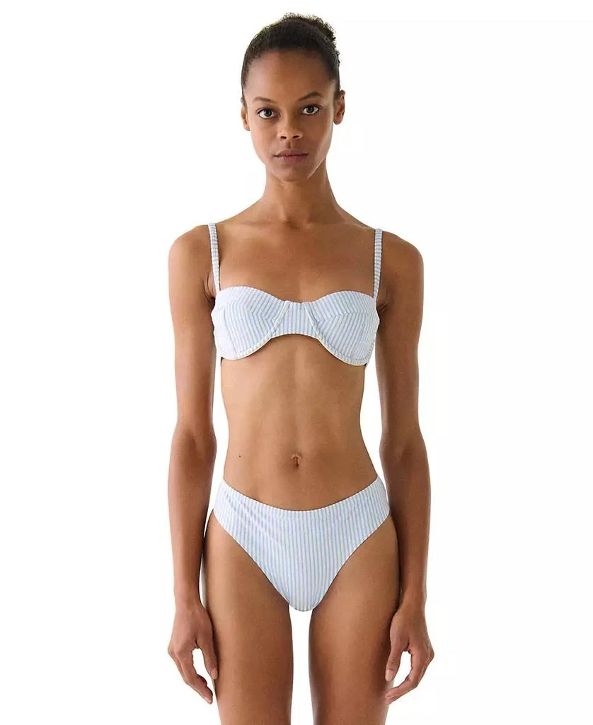 Kate Spade Women's Seamed Underwire Bra Top 1