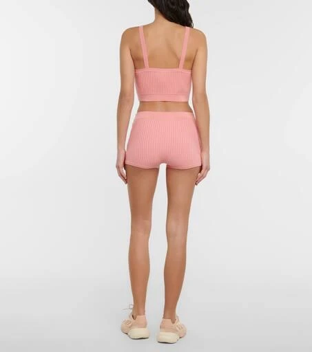 Live The Process Boy ribbed-knit shorts 3