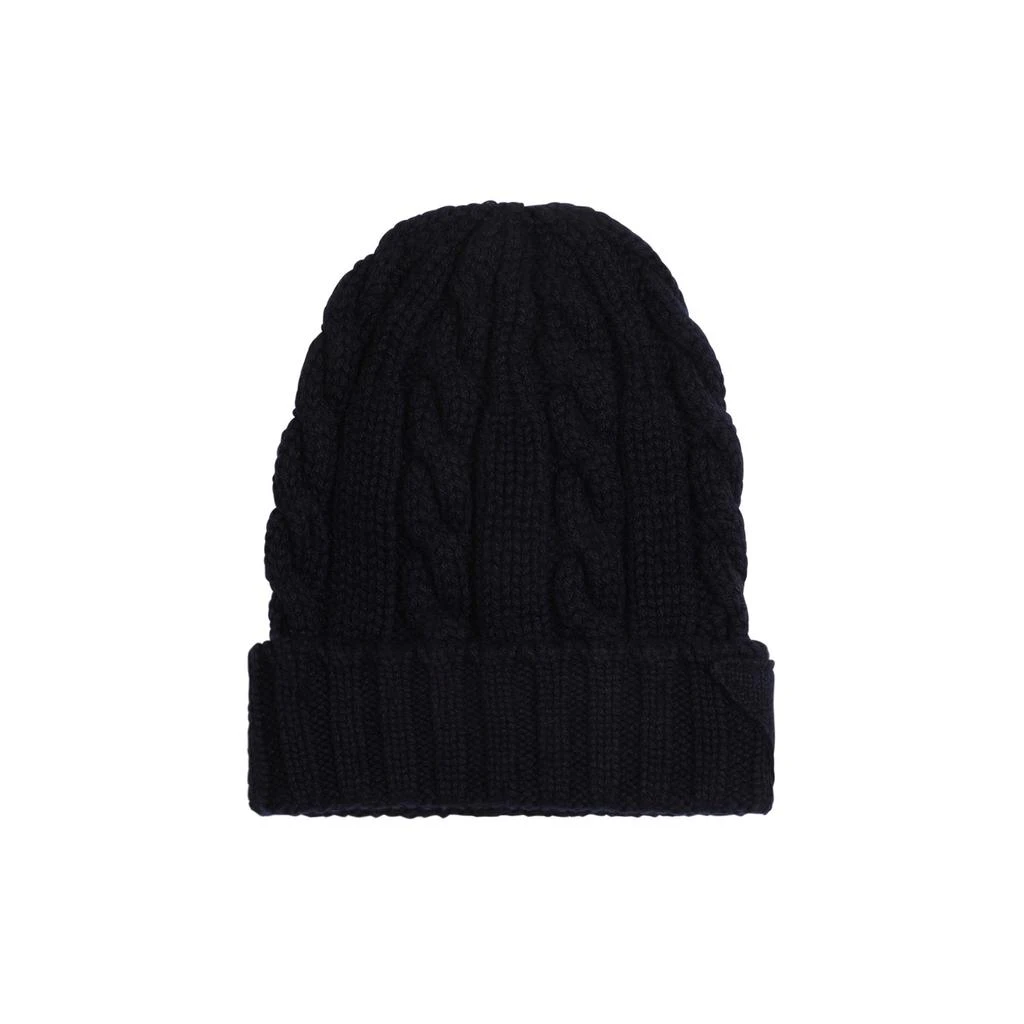 Prada Prada Turn-Up Brim Knitted Beanie 1
