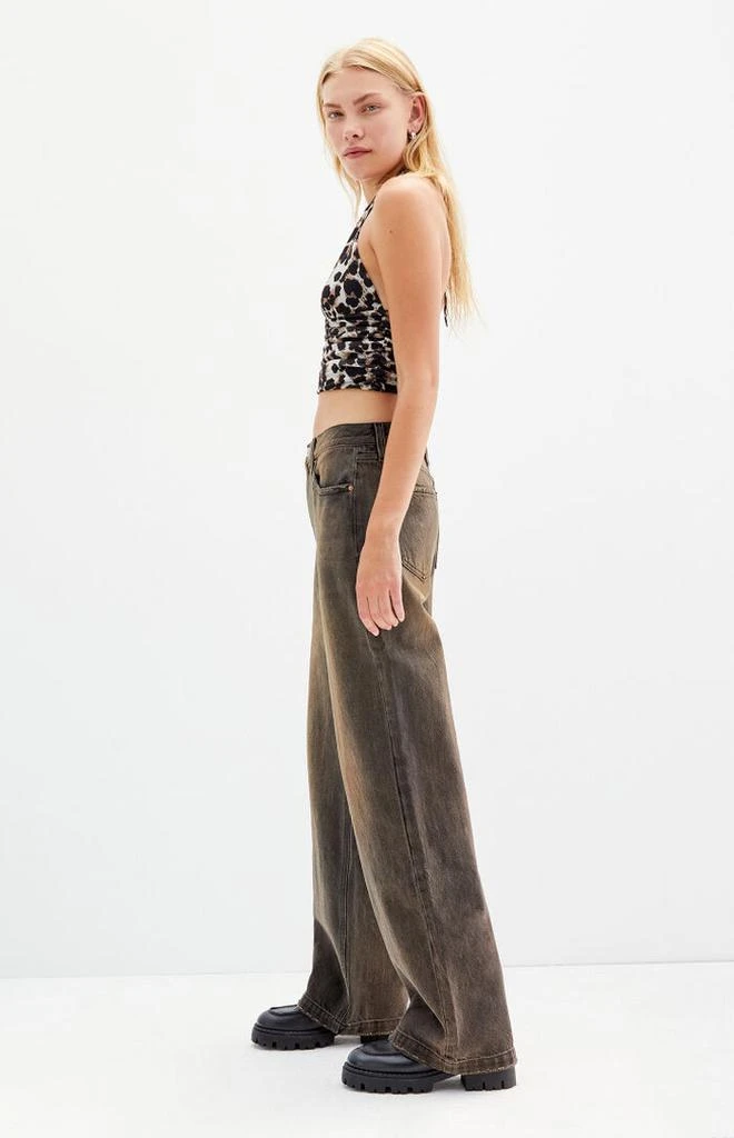 PacSun Cali Brown Tint Baggy Boyfriend Jeans 2