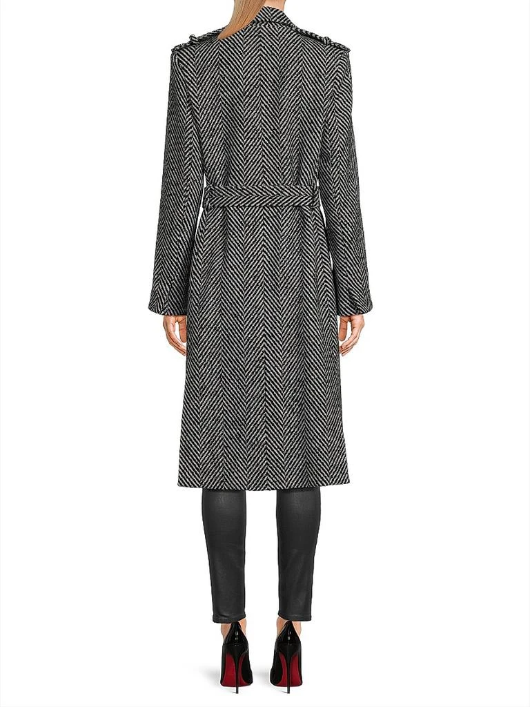 Sam Edelman Herringbone Wrap Coat 5