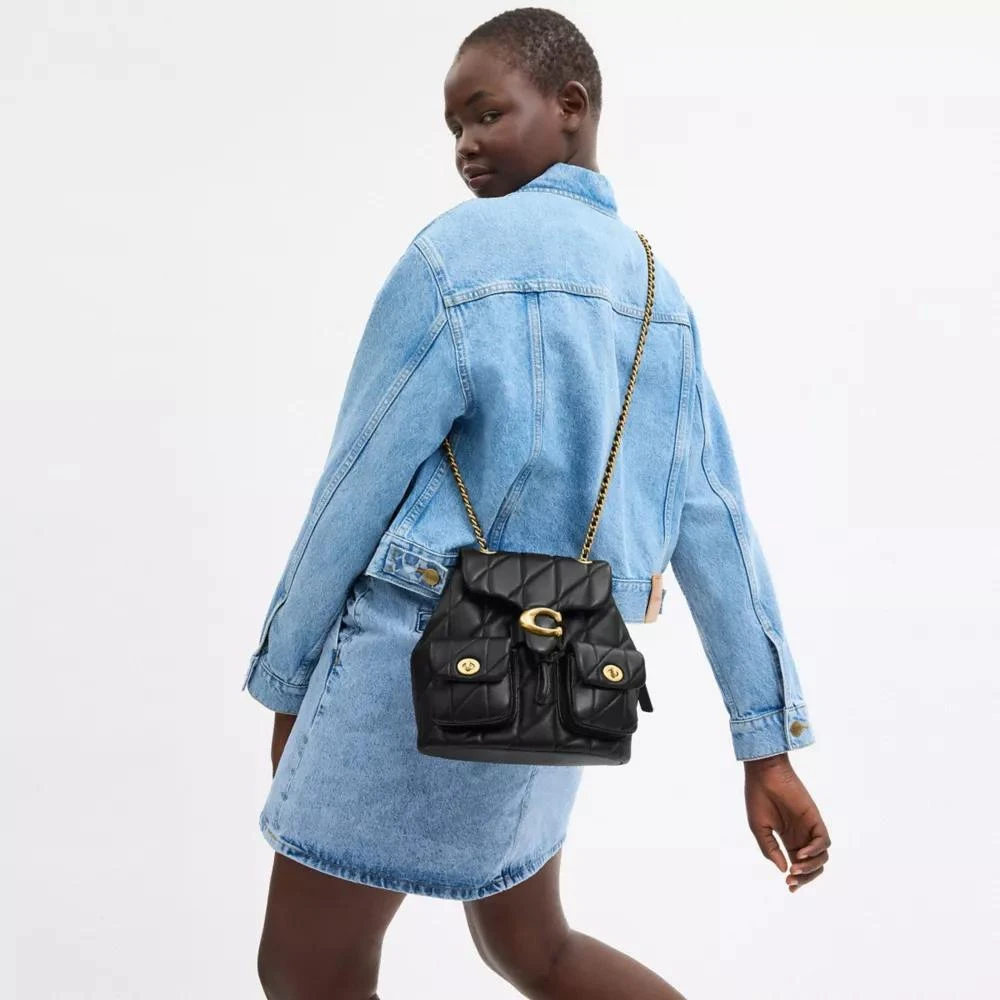 Coach Tabby Backpack With Pillow Quilting 4