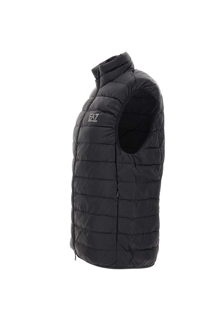Emporio Armani Ea7 Emporio Armani Logo Printed Quilted Padded Gilet 3