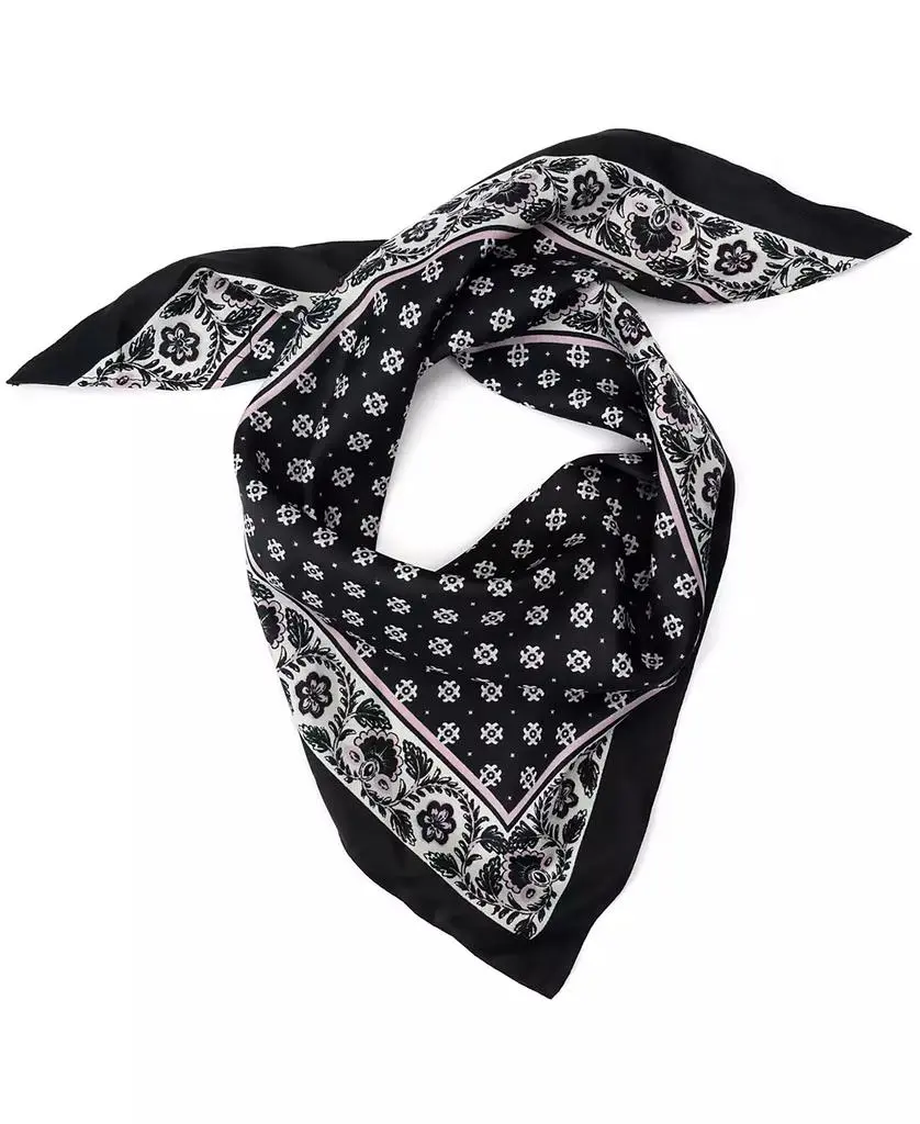 BCBG Block Printed Triangle Scarf