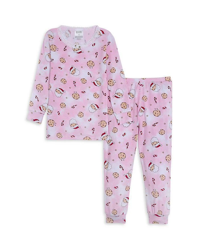 Esme Girls
Long Sleeved Christmas Pajamas Set - Little Kid