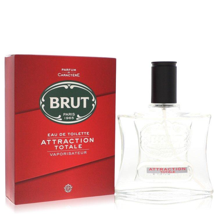 FABERGE Brut Attraction Totale by  Eau De Toilette Spray 3.4 oz Men
