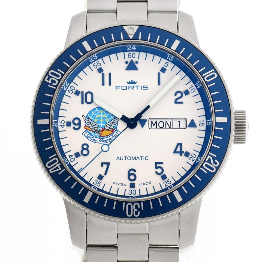 Fortis Stainless Steel Wristwatch (Pre-Owned)