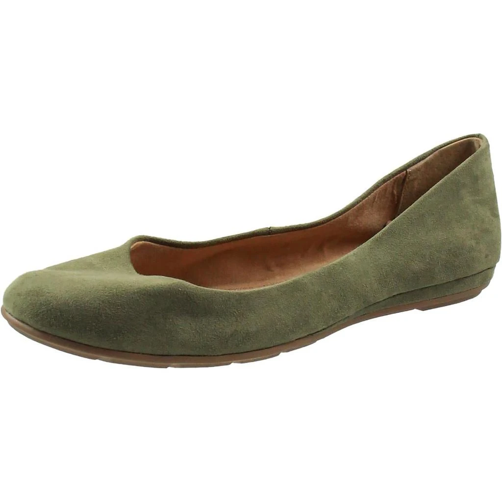 Sun + Stone Eliana Womens Microfiber Almond Toe Ballet Flats 12